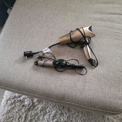 Blow Fryer And Curling Iron 