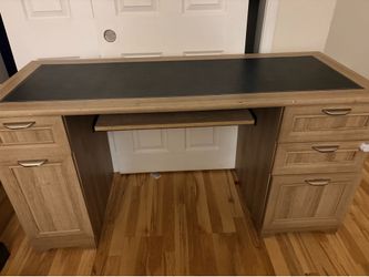 Desk with chair