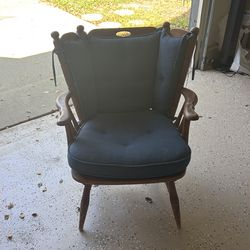 Solid wood chair