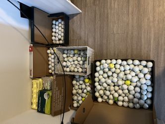 Around 500 Golf Balls