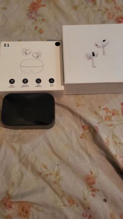 Airport and E1 bluetooth Headset.