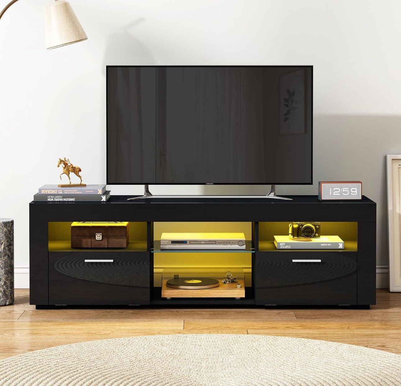 TV Stand With Led Lights