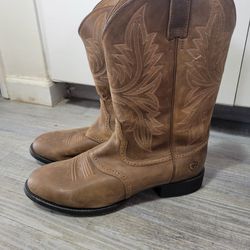 Ariat Heritage Hackamore Tawny Western Cowboy Boots 12EE