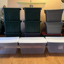 Plastic Storage Bins