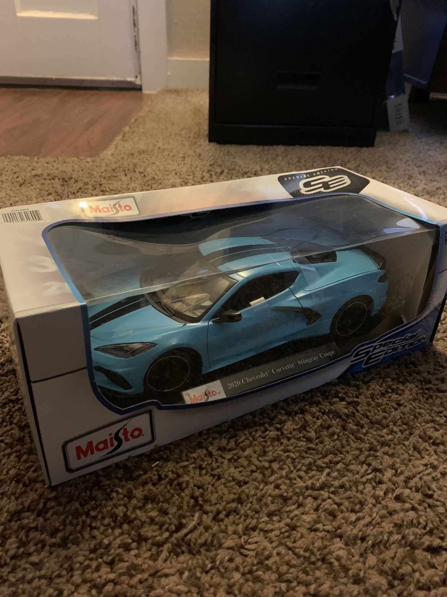 Blue Corvette