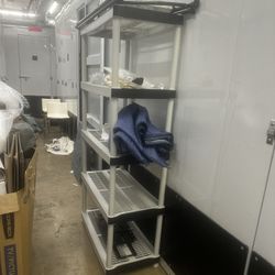 5-tier Plastic Storage Shelf