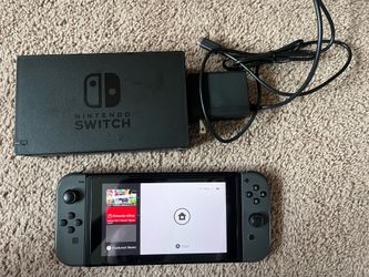 Nintendo Switch Game Console with Dock/Joycons/Power Adapter
