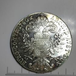 silver 1780 Maria Theresa Thaler official restrike