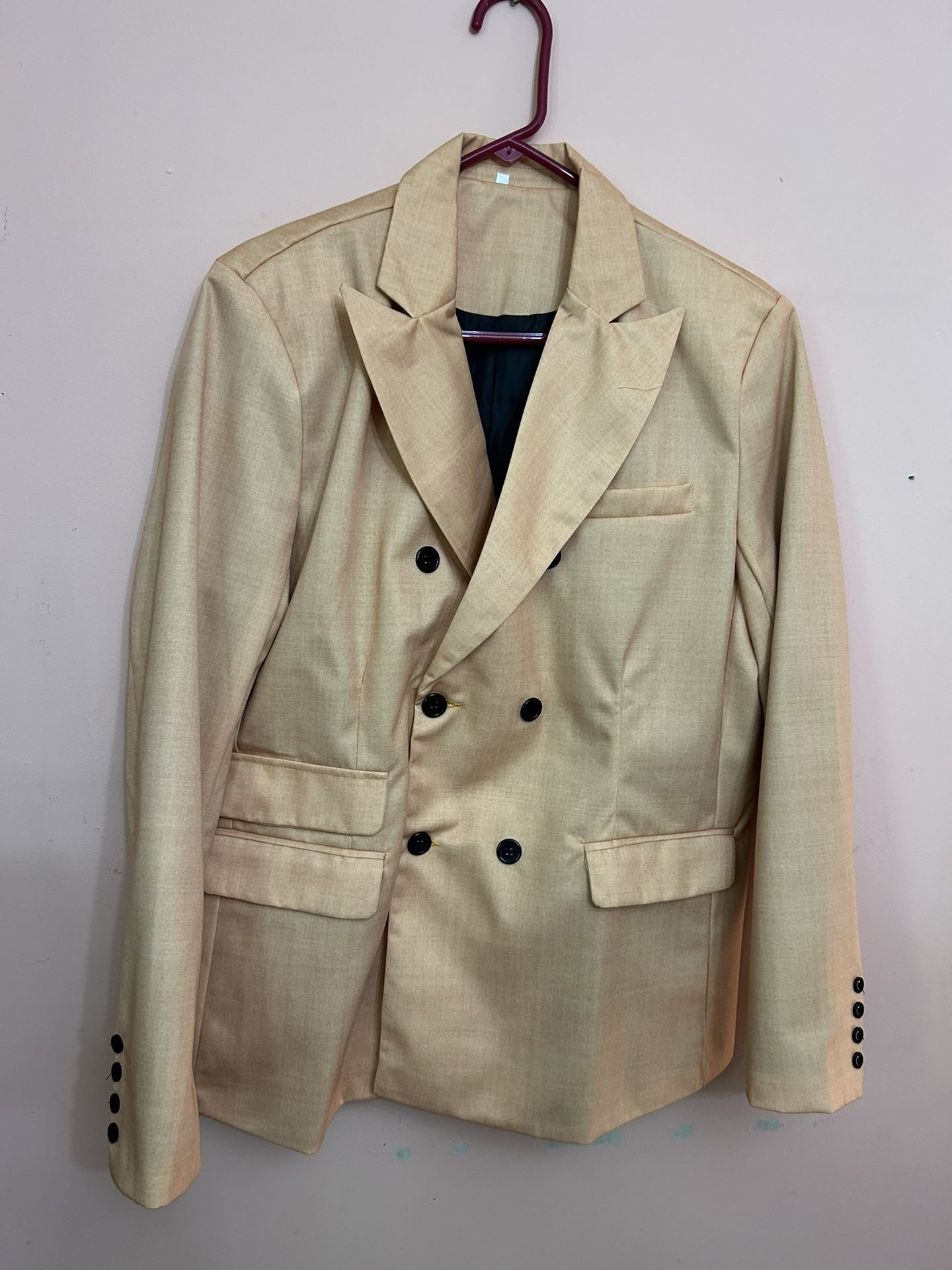 Gold Color GIOVANCO brand Jacket