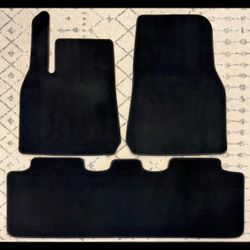 Tesla Model Y 2020-2025 OEM Black Carpet Floor Mats