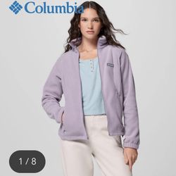 New - Columbia Women’s Full Zipper Fleece - Size XS