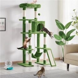 63″ Tall Multilevel Cat Tree