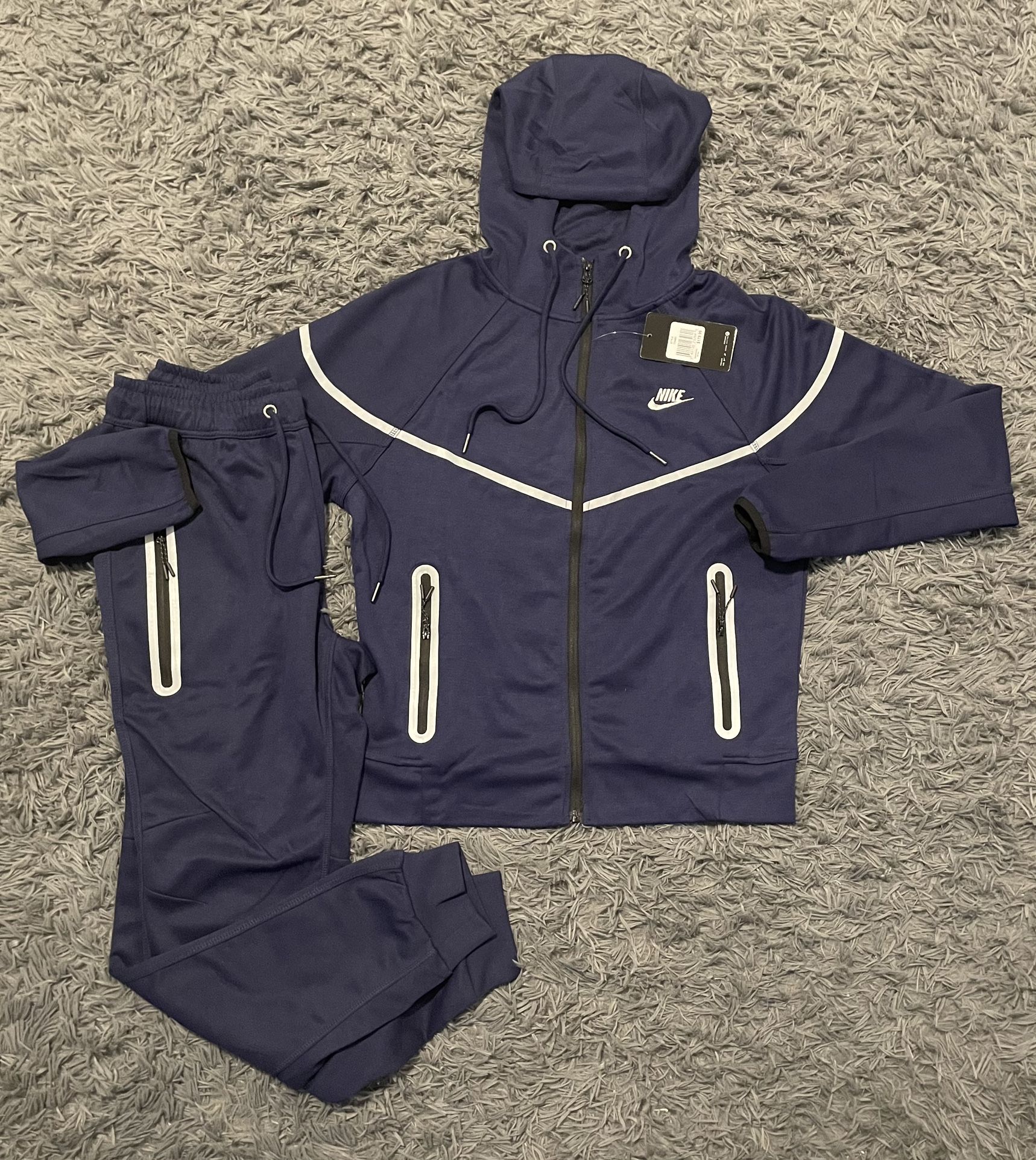 Navy Blue Sweatsuit