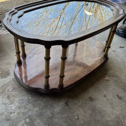 Glass Roller Table 