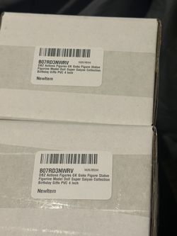 4 DBZ Action Figures 