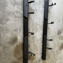 Black Oval Running Boards 