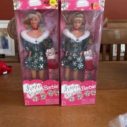 Festive Season Barbie Dolls