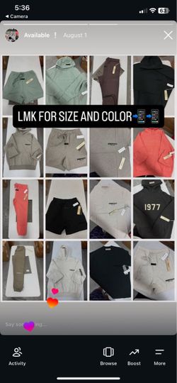 Essentials Fear Of God
