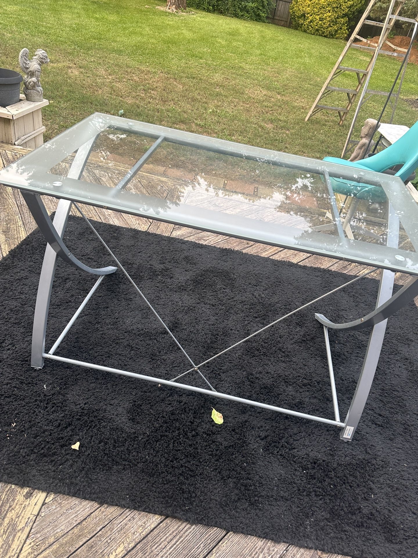 Glass Desk Table