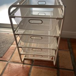 White Cabinet Drawer  47 X 39