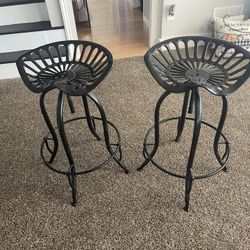 Countertop Tractor Seat Stools