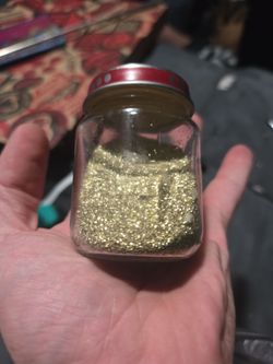 1.3 Troy oz of gold dust