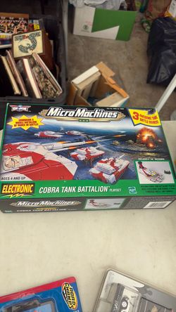 GI Joe Micro Machines Cobra Tank Battalion Playset