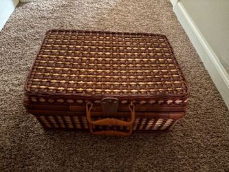 Wicker Picnic Basket