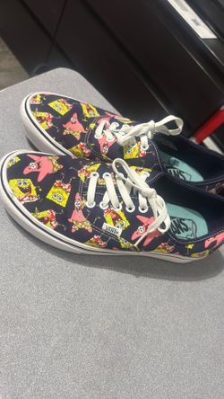 Spongebob Vans Size 9