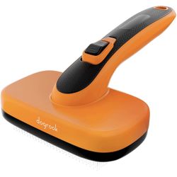 DogRook Self Cleaning Cat & Dog Hair Slicker Brush For Grooming, Self Cleaning Pet Hair Remover Mats & Tangled Hair - Accessories For Long & Medium Co