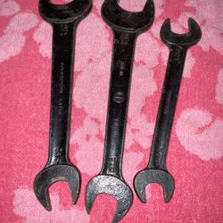 COLCHESTER LATHE VINTAGE MACHINIST'S WRENCHES - MADE IN ENGLAND - $5 for 3