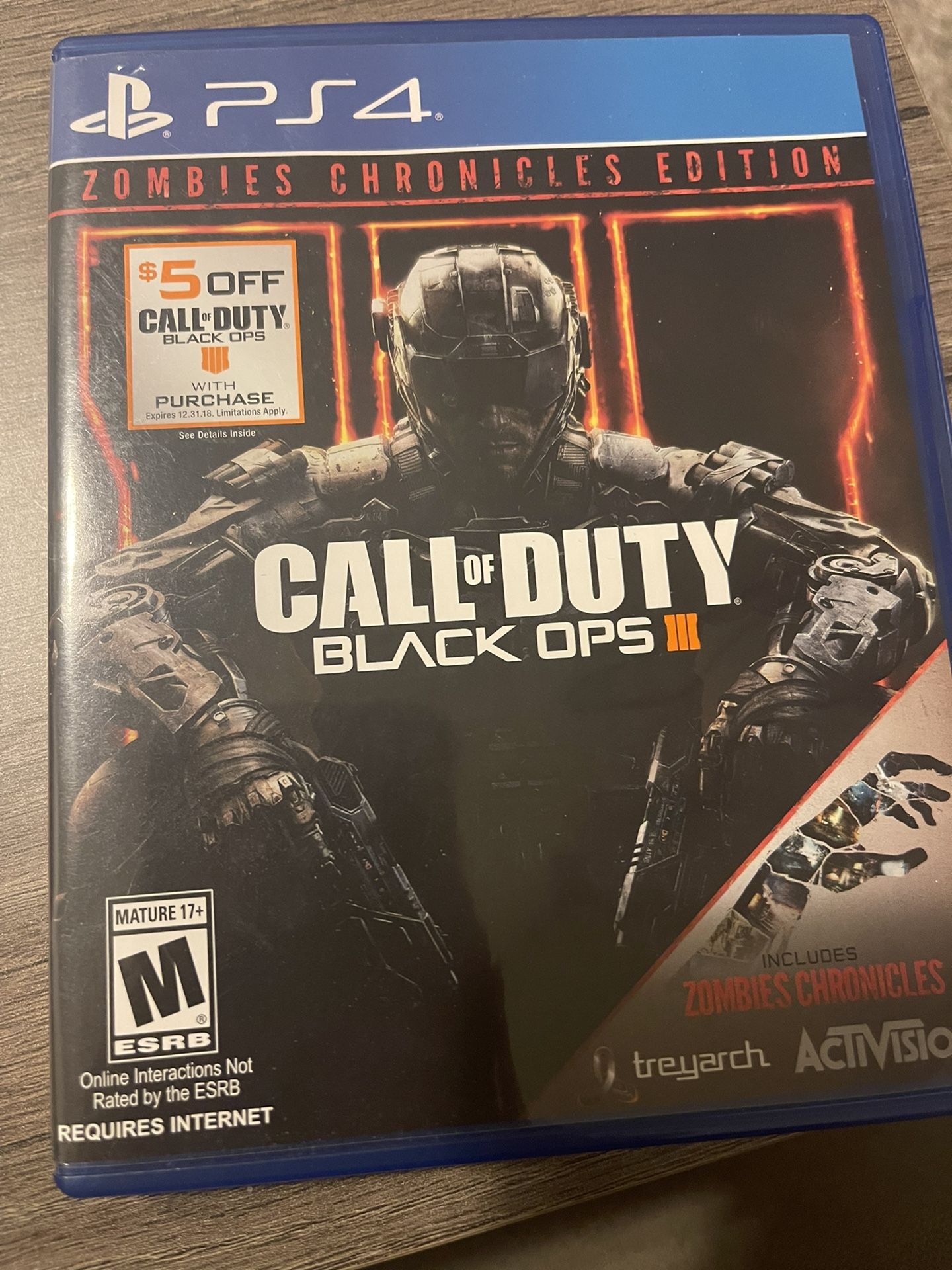 PS4 Call Of Duty Black Ops III