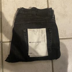 P001 Purple Jeans Size 34