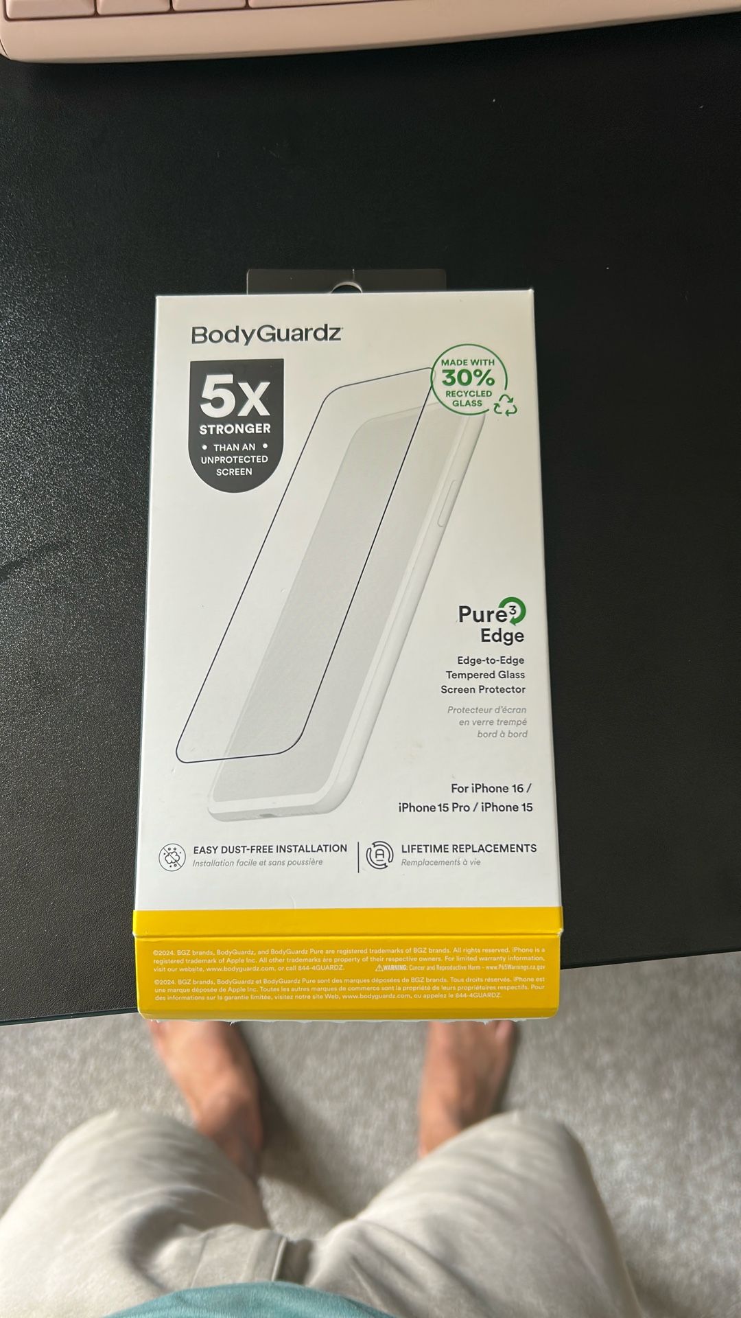 iPhone 16/ 15/ 15 Pro Screen Guard
