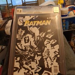 Batman Mike Mignola Cover Graded 9.8