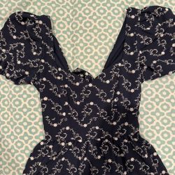 Women’s Embroidered Babydoll Dress