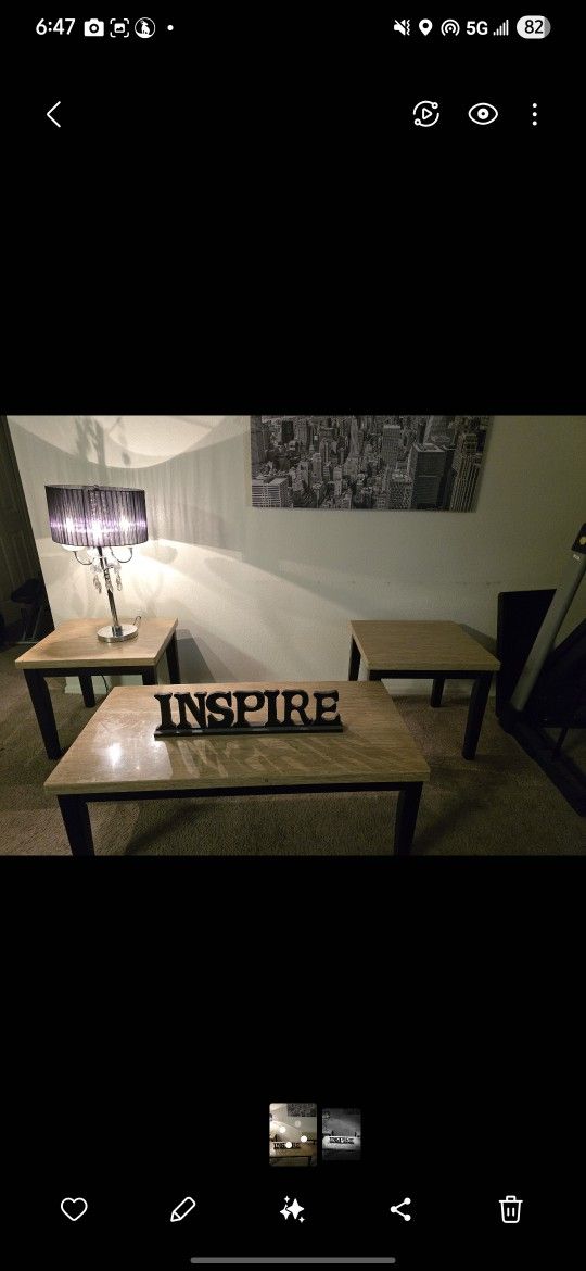 3pc Coffee Table