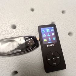 Music Player With Headphones 
