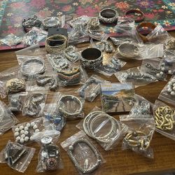47 various bracelets