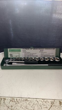 17-Piece 1/2" Drive Socket Wrench Set