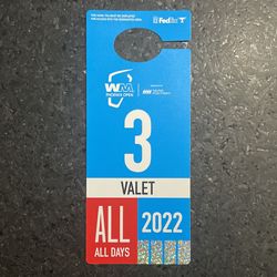 All Week Valet Pass For Phoenix Open