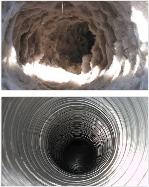 dryer vent and chimney sweep, air duct cleaning and sanitizing