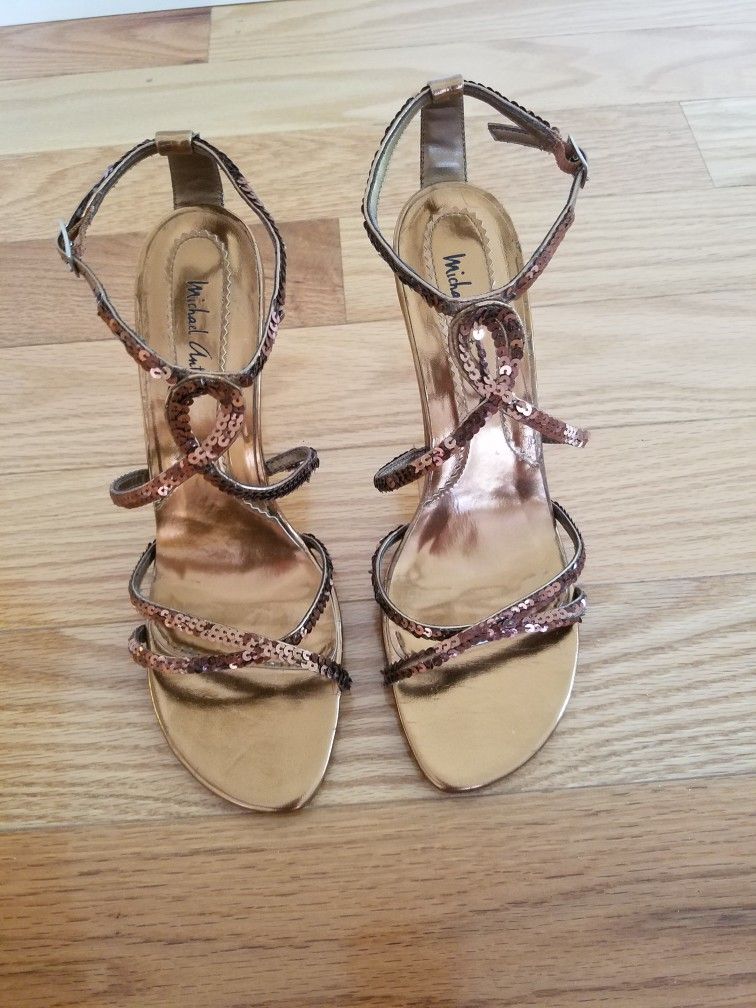 Women's Brown Heels/Dress Shoes- Size 8.5