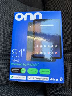 Brand new Onn tablet (8.1in)