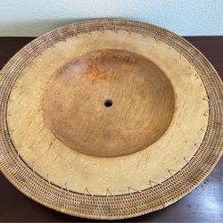 Shallow Wood Tray/Bowl/Charger