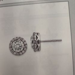 1.0 Ctw Diamond 💎 Earring Enhancers 