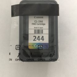  Canon CL-244 Color Printer Ink 