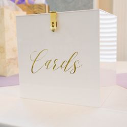 Arylic Card Box 