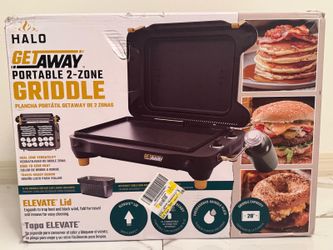 HALO Getaway Portable 2-Zone Griddle – Brand New / Great Deal