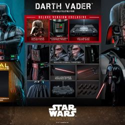 Hot Toys Dx28b 1/6 Star Wars Darth Vader (Deluxe Version Special Edition Bonus)